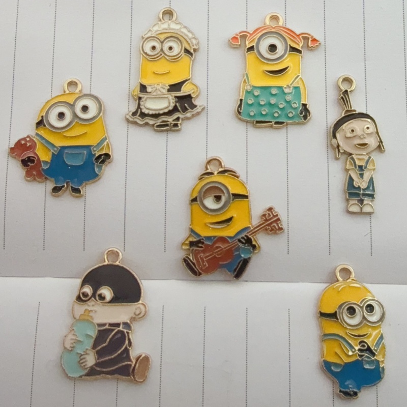 Jewelry & Watches Vitopoulos Reviews - 10pcs alloy drip oil cartoon pendant,
