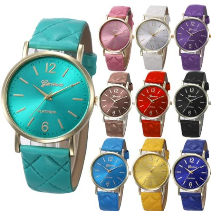 Leather Bracelet - 10 Pack Women Men Unisex Platinum