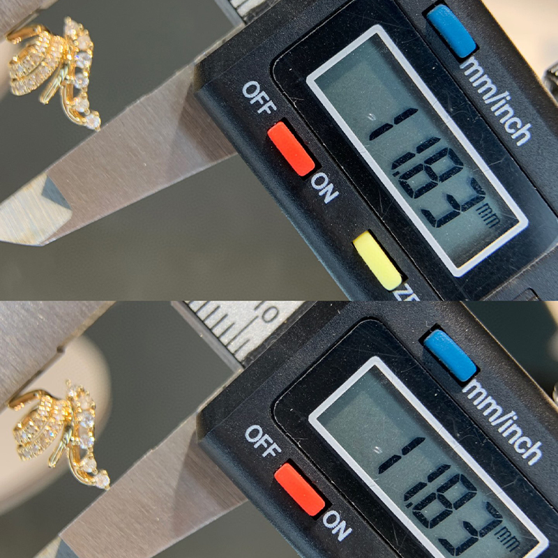 Aazuo 18K White & Yellow lGold - Diamond Stud Earrings recension och pris