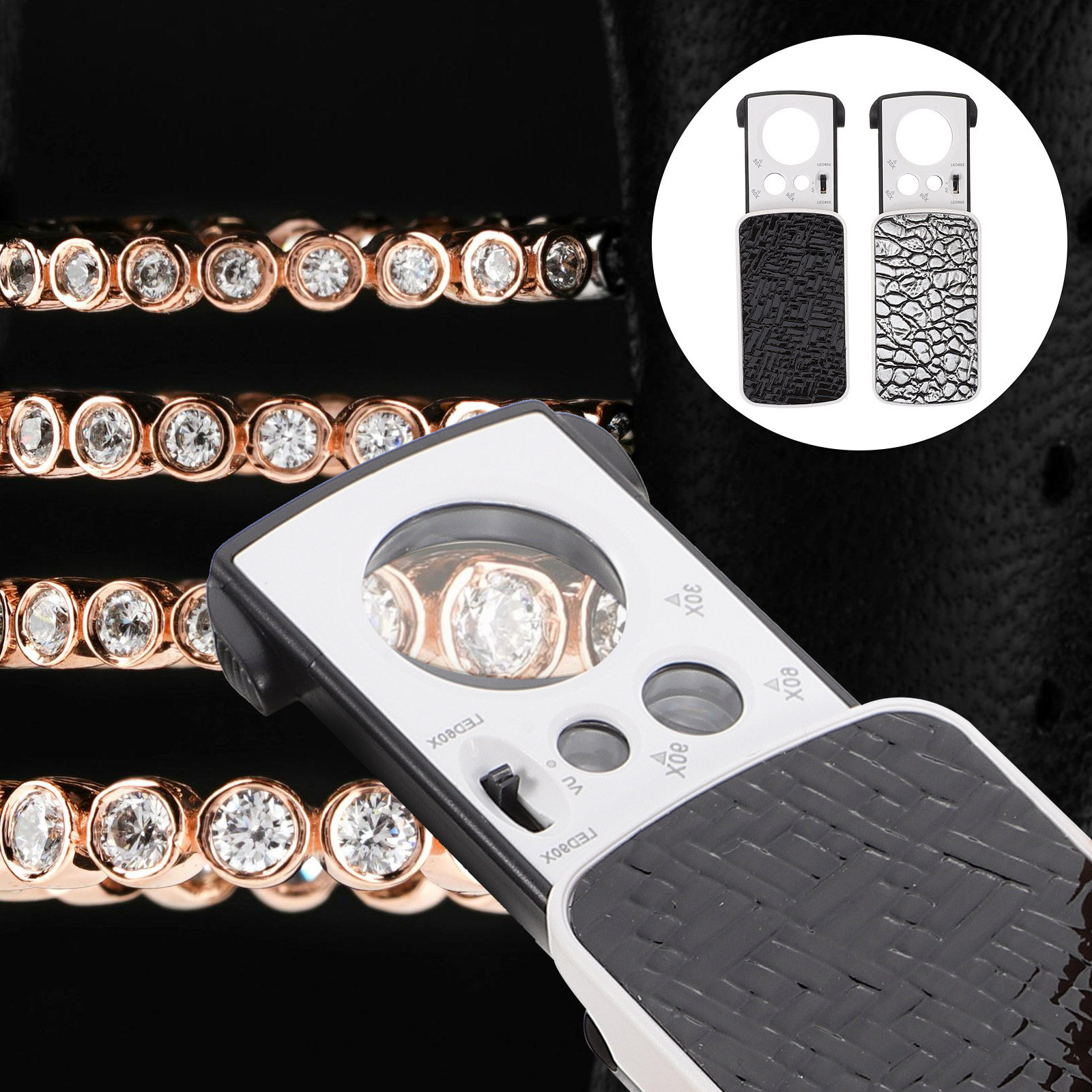 2Pcs Jewelry Magnifier LED Por - Collectors Coins Jewelry & Watches Of Smithtown recension och pris