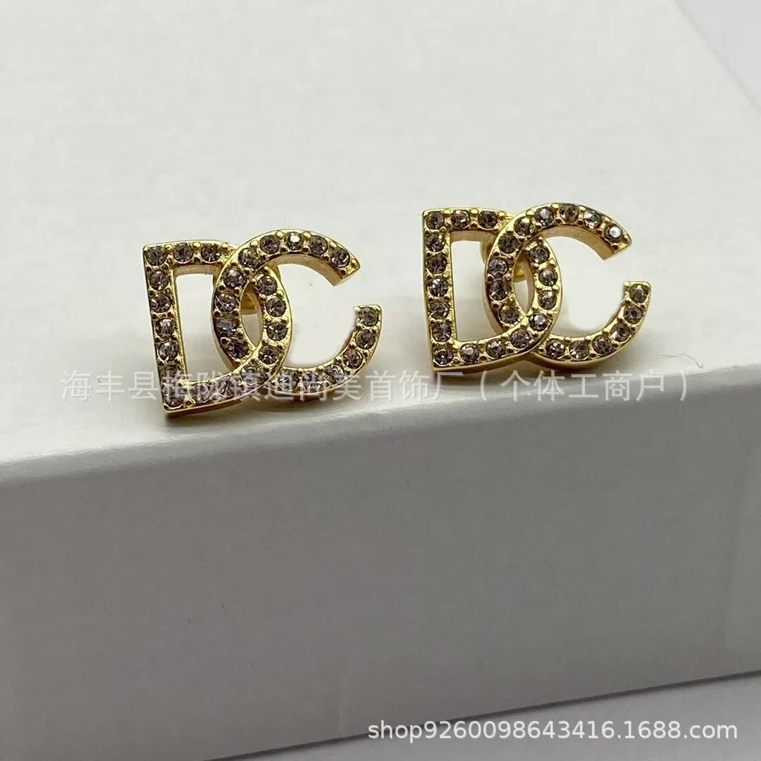 2026 Dujia Retro Colored Diamo - Diamond Stud Earrings recension och pris