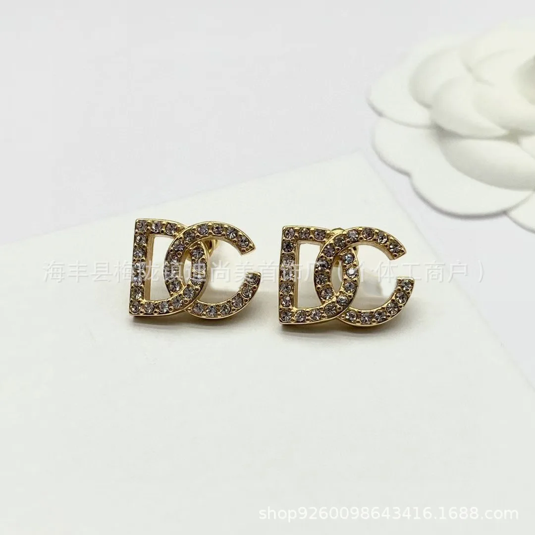 2026 Dujia Retro Colored Diamo - Diamond Stud Earrings recension och pris