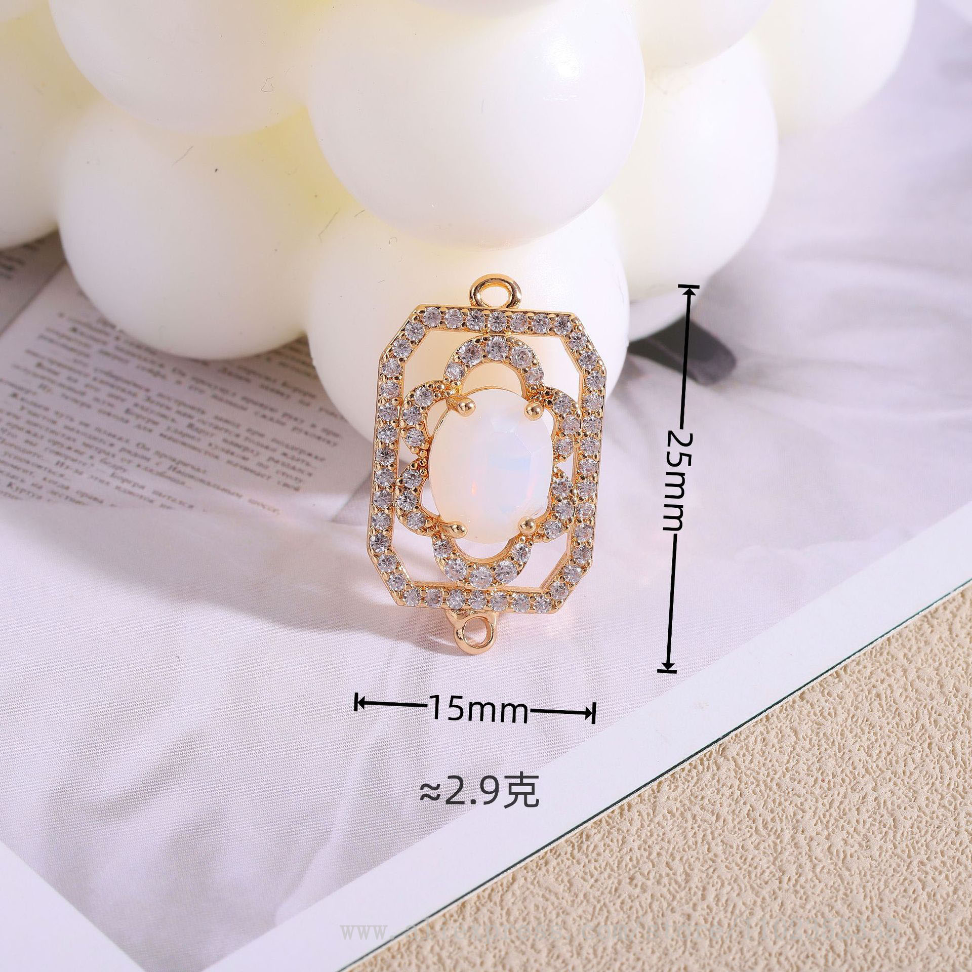10pcs/ Bag   Diamond studded r - Diamond Stud Earrings recension och pris