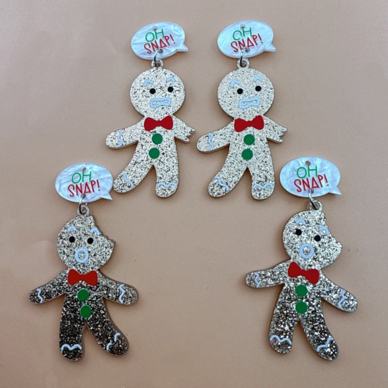 10pcs Cute Christmas Gingerbre - Jewelry & Watches Vitopoulos Reviews recension och pris