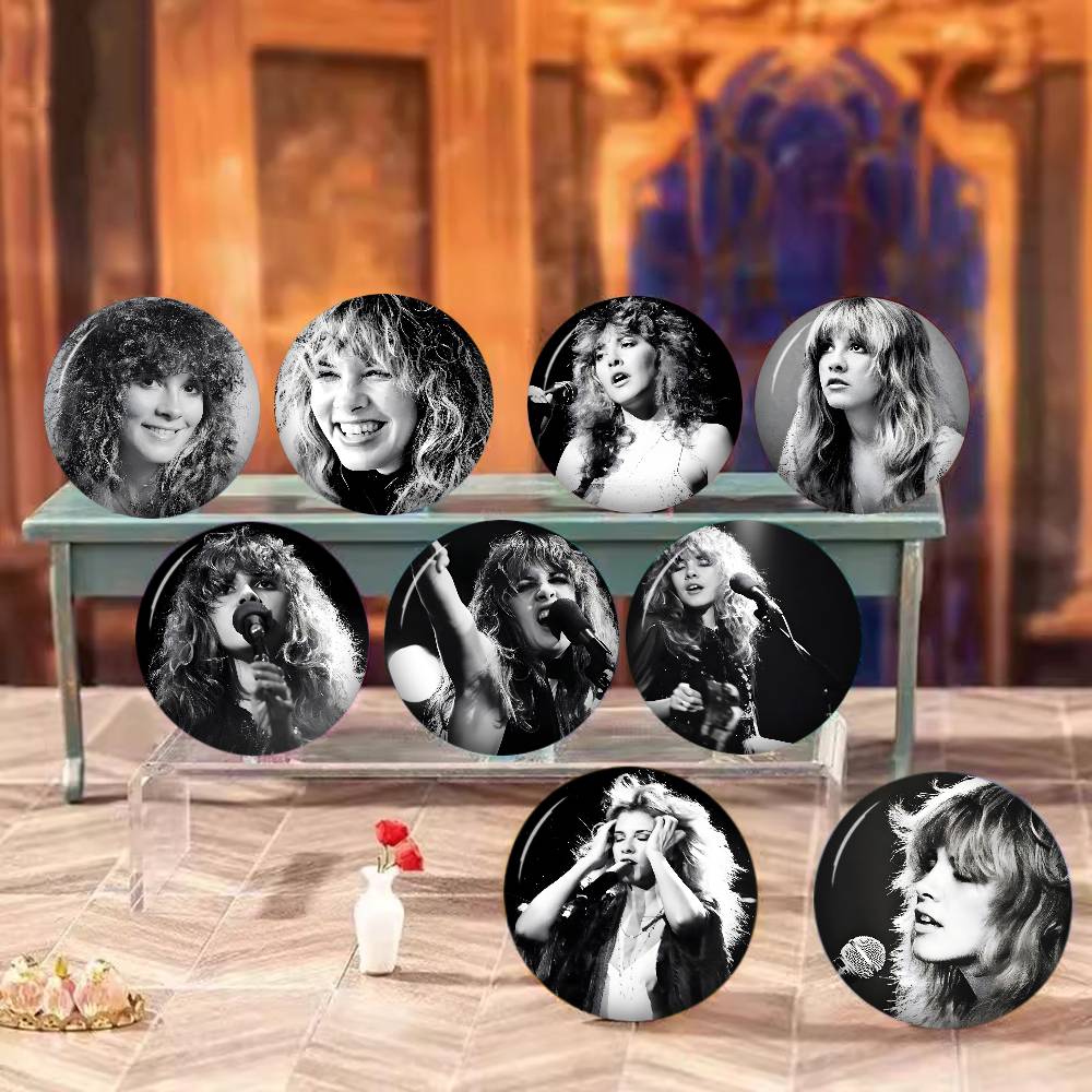 S-Stevie Nicks Singer Tinplate - Nick'S Jewelry & Watches Reviews recension och pris