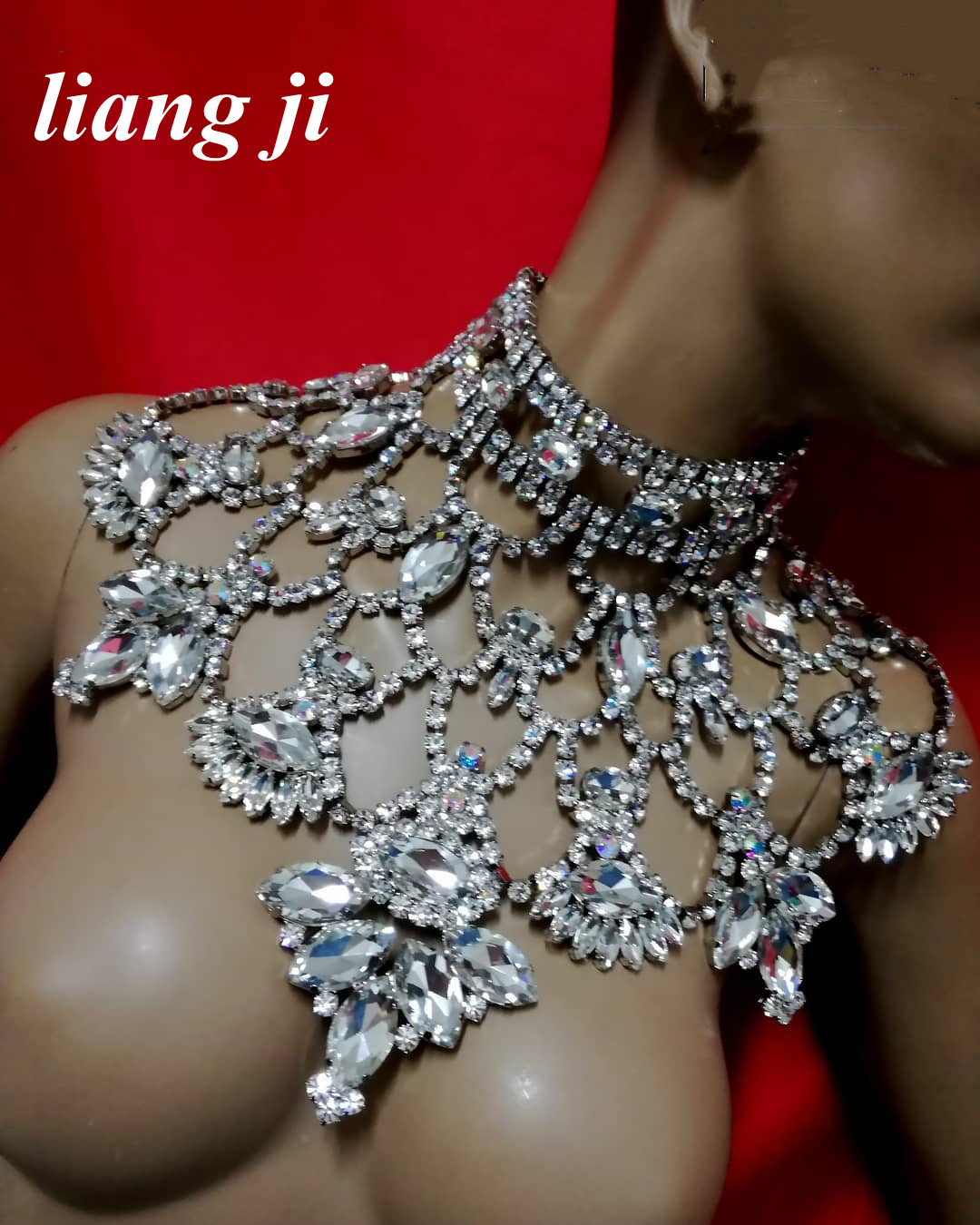 Necklace For Women Crystal Nec - Crystal Choker Necklace recension och pris
