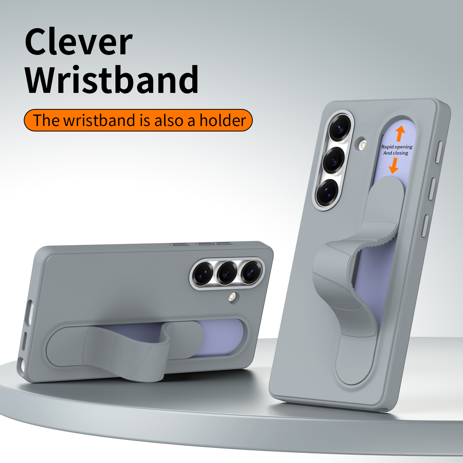 For Samsung Galaxy S26 S24 S25 - Leather Bracelet recension och pris