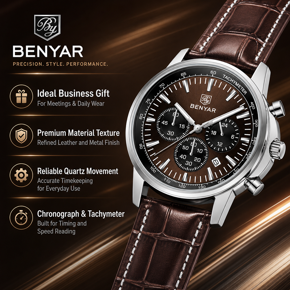 BENYAR Top brand multifunction - Leather Bracelet recension och pris