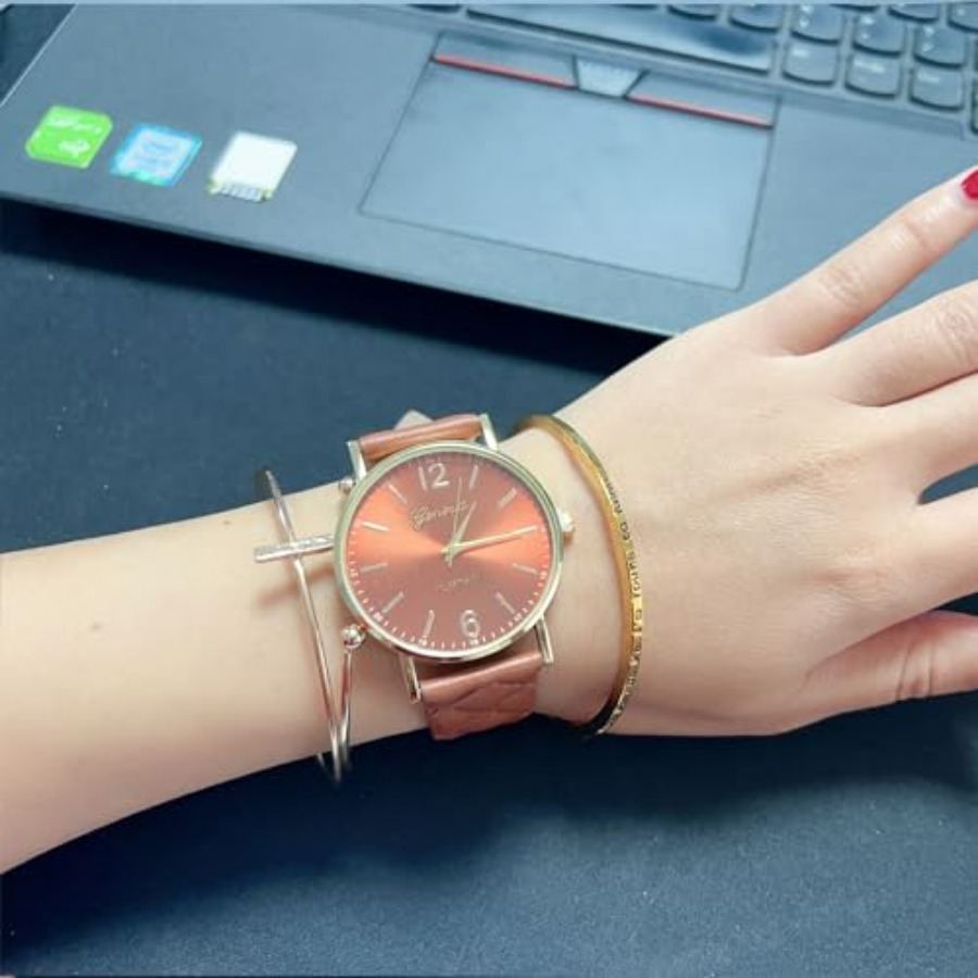 10 Pack Women Men Unisex Plati - Leather Bracelet recension och pris