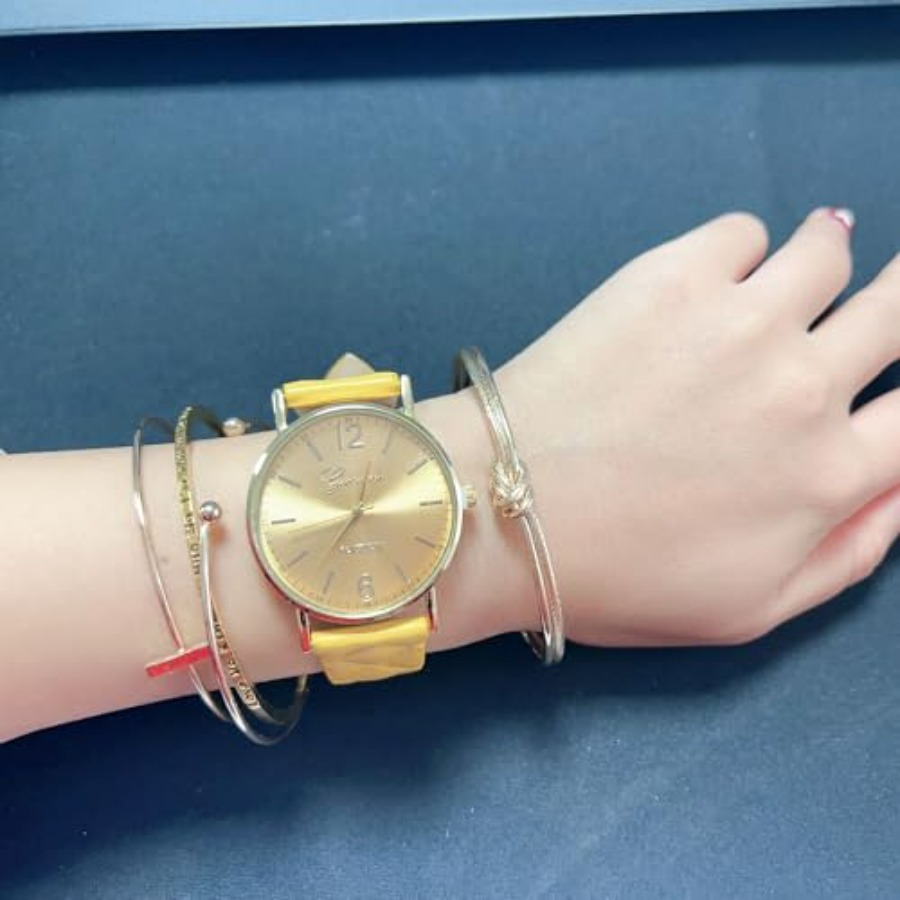 10 Pack Women Men Unisex Plati - Leather Bracelet recension och pris