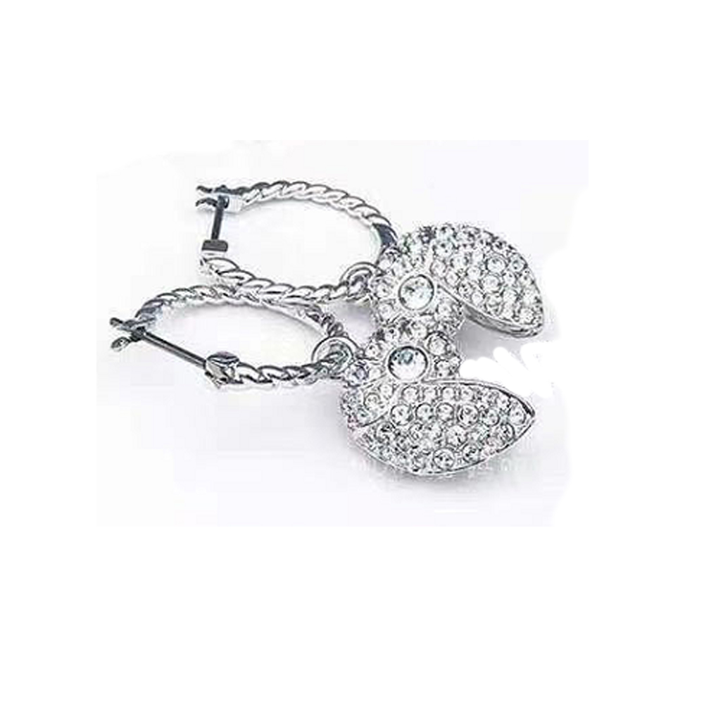 New Parrot Diamond Set Asymmet - Diamond Stud Earrings recension och pris