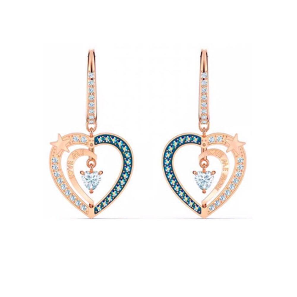 New Parrot Diamond Set Asymmet - Diamond Stud Earrings recension och pris