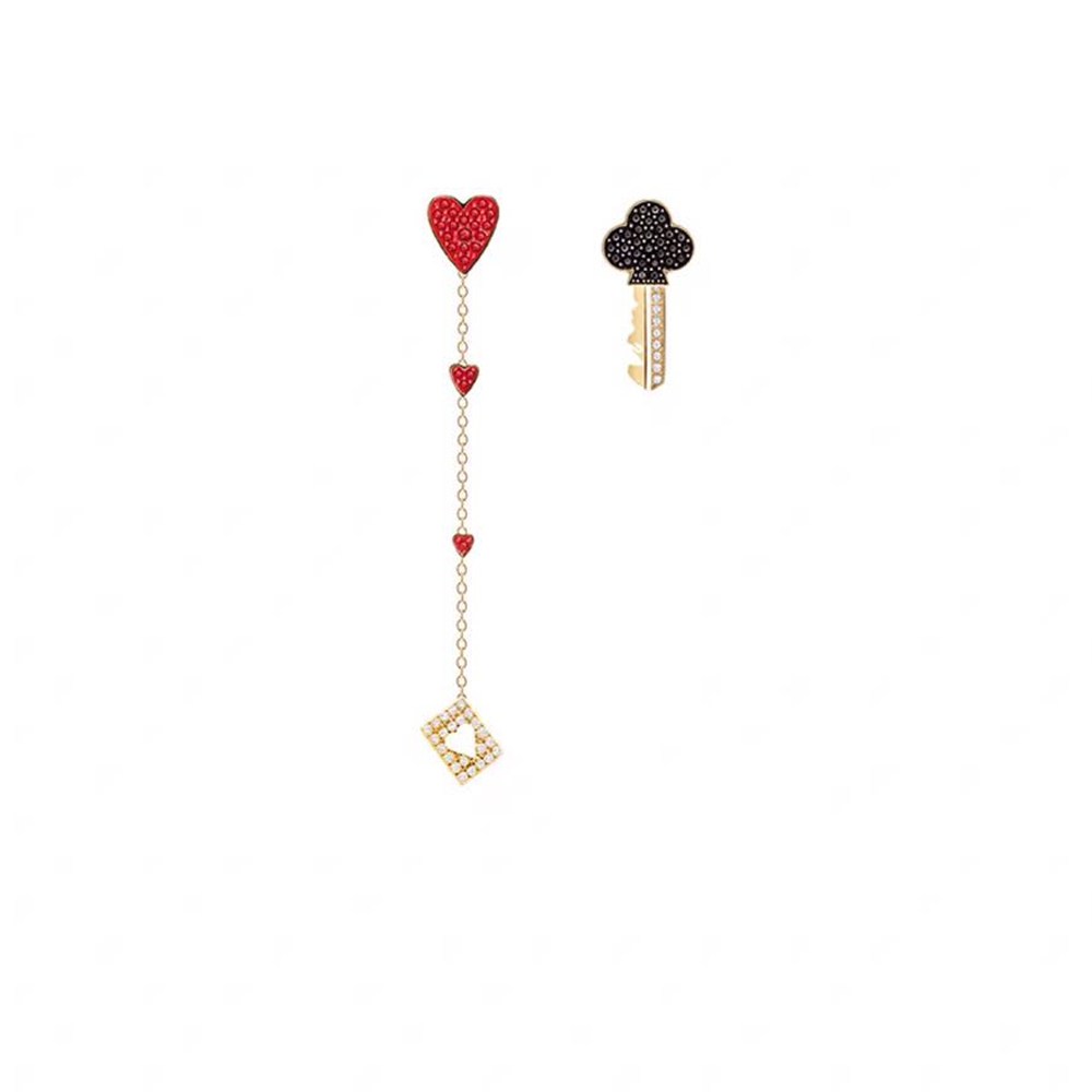 New Parrot Diamond Set Asymmet - Diamond Stud Earrings recension och pris
