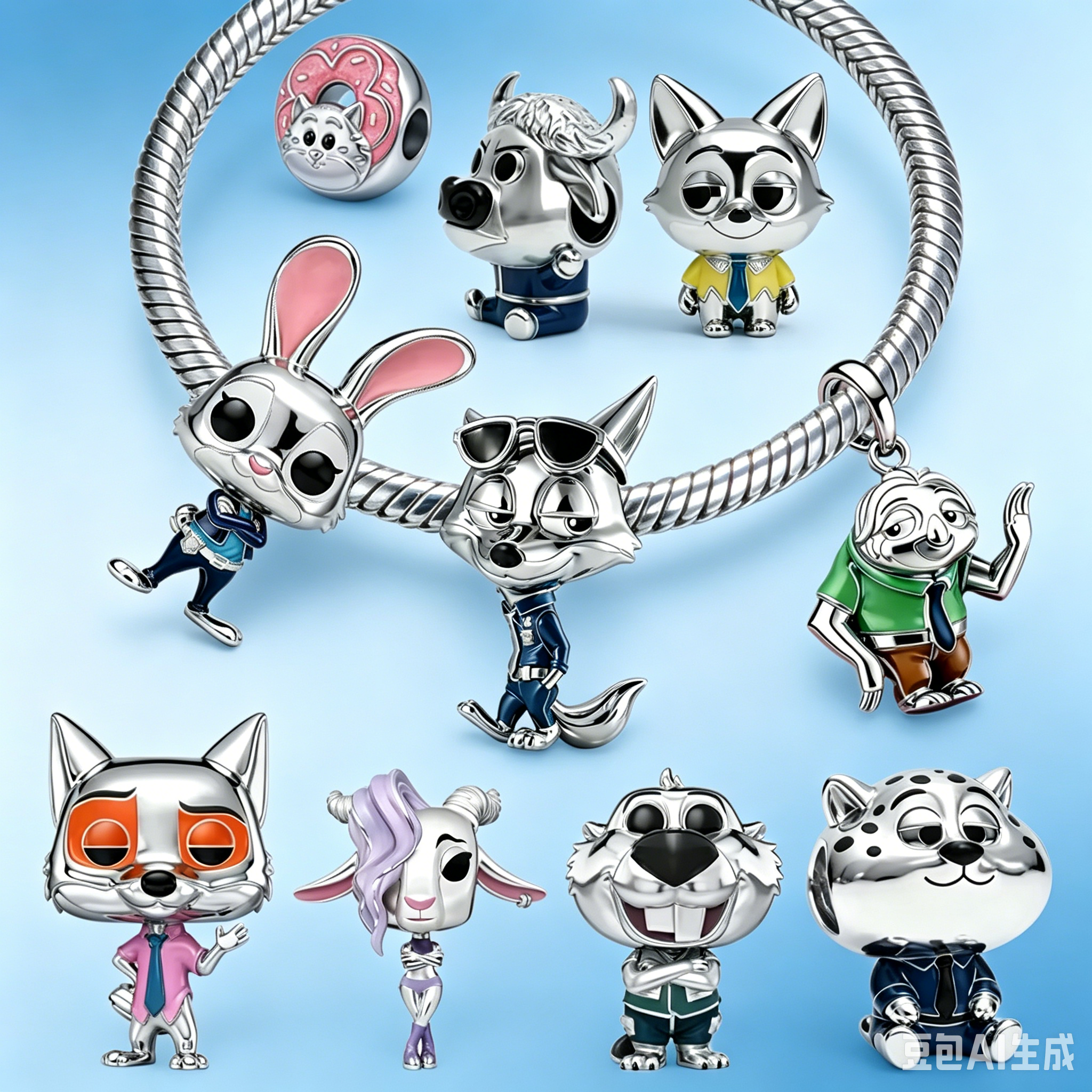 Hot Sale Disney Charms DIY Fas - Nick'S Jewelry & Watches Reviews recension och pris