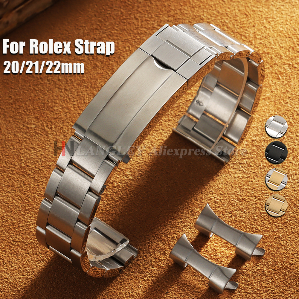 Curved End Stainless Steel Wat - Jewelry Rolex Watches recension och pris