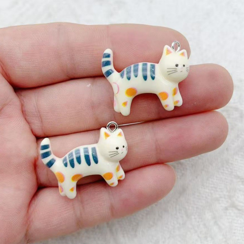 10pcs resin cartoon cat animal - Jewelry & Watches Vitopoulos Reviews recension och pris
