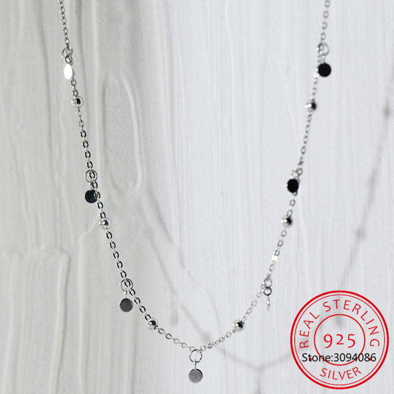 925 Sterling Silver Delicate J - Crystal Choker Necklace recension och pris