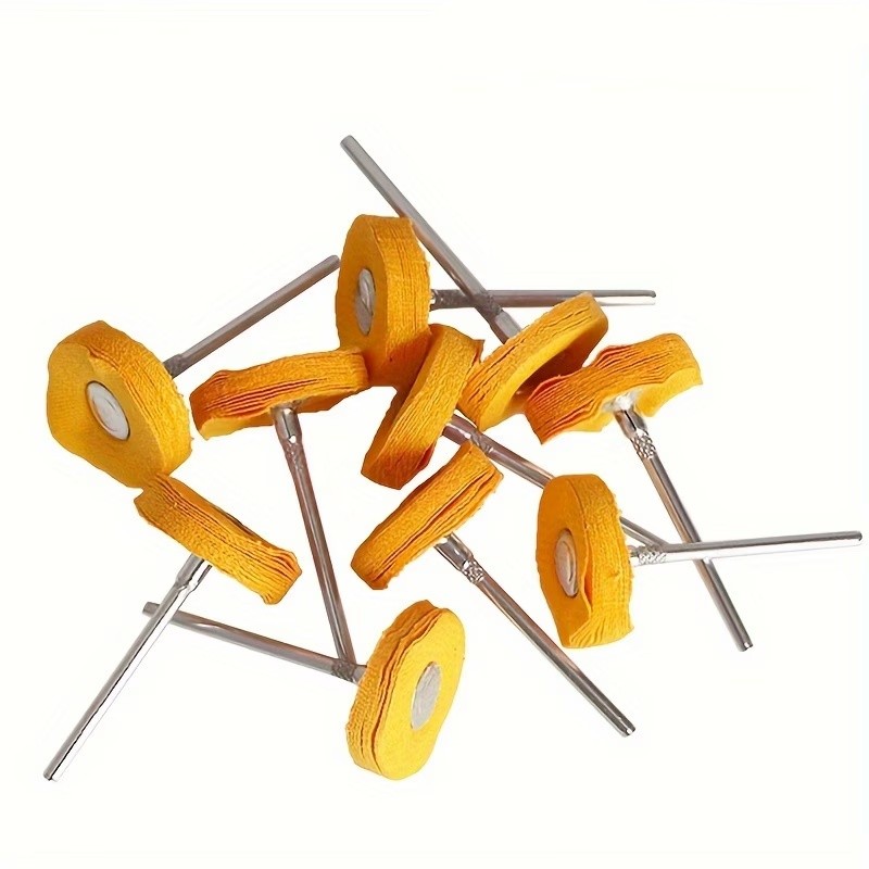 7Pcs 3mm Yellow Polishing Clot - Jewelry Watches & Accessories recension och pris