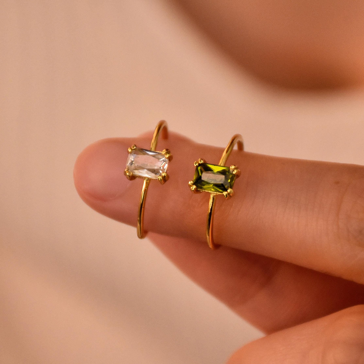 Zircon Birthstone Rings For Wo - Birthstone Ring Set recension och pris