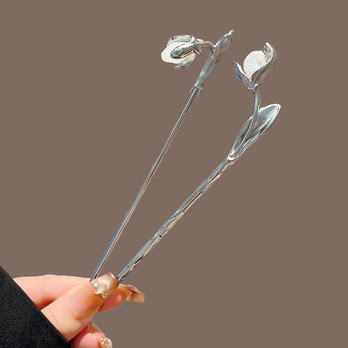 Chinese Style Flower Hairpin E - Shop Jewelry & Watches Near Me recension och pris
