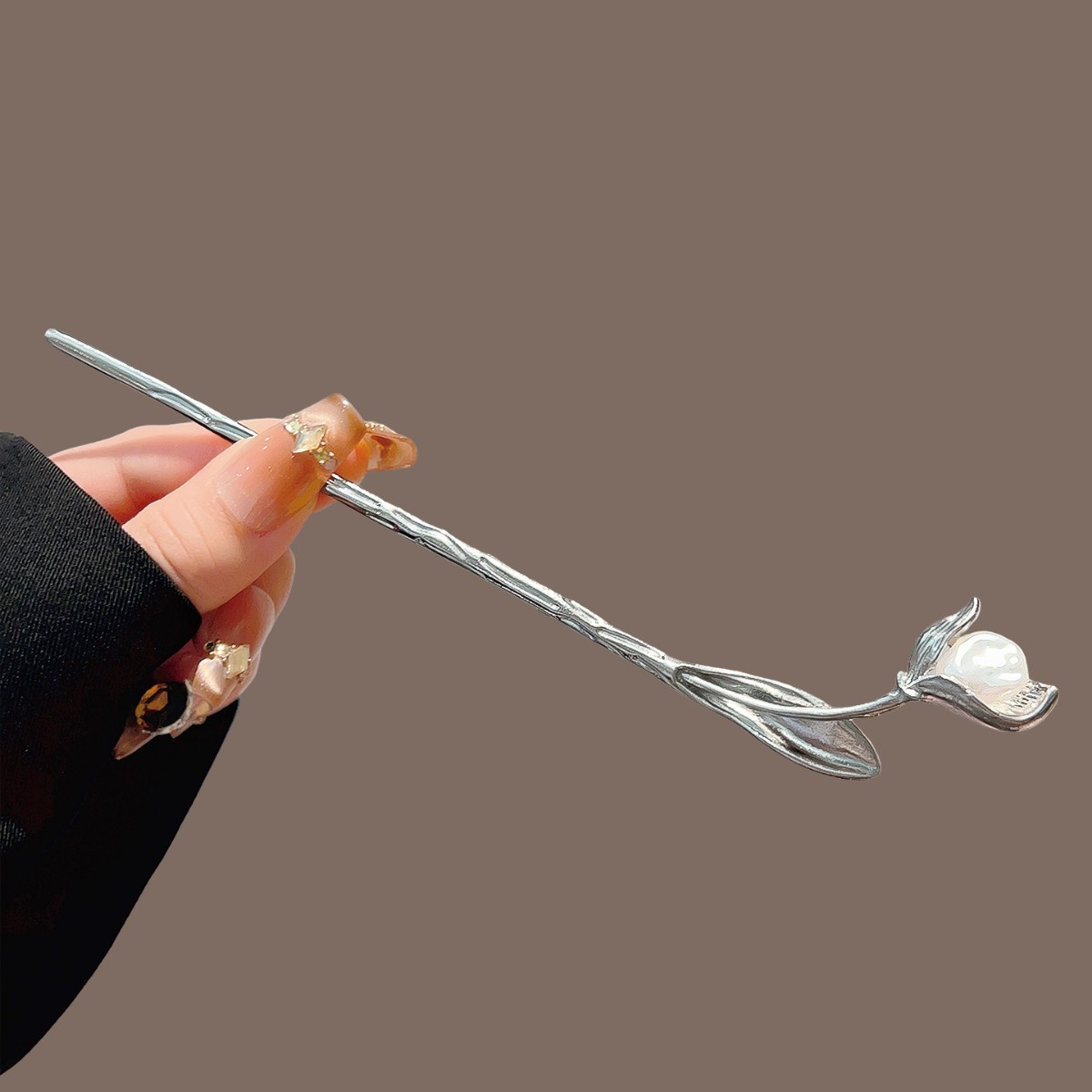 Chinese Style Flower Hairpin E - Shop Jewelry & Watches Near Me recension och pris