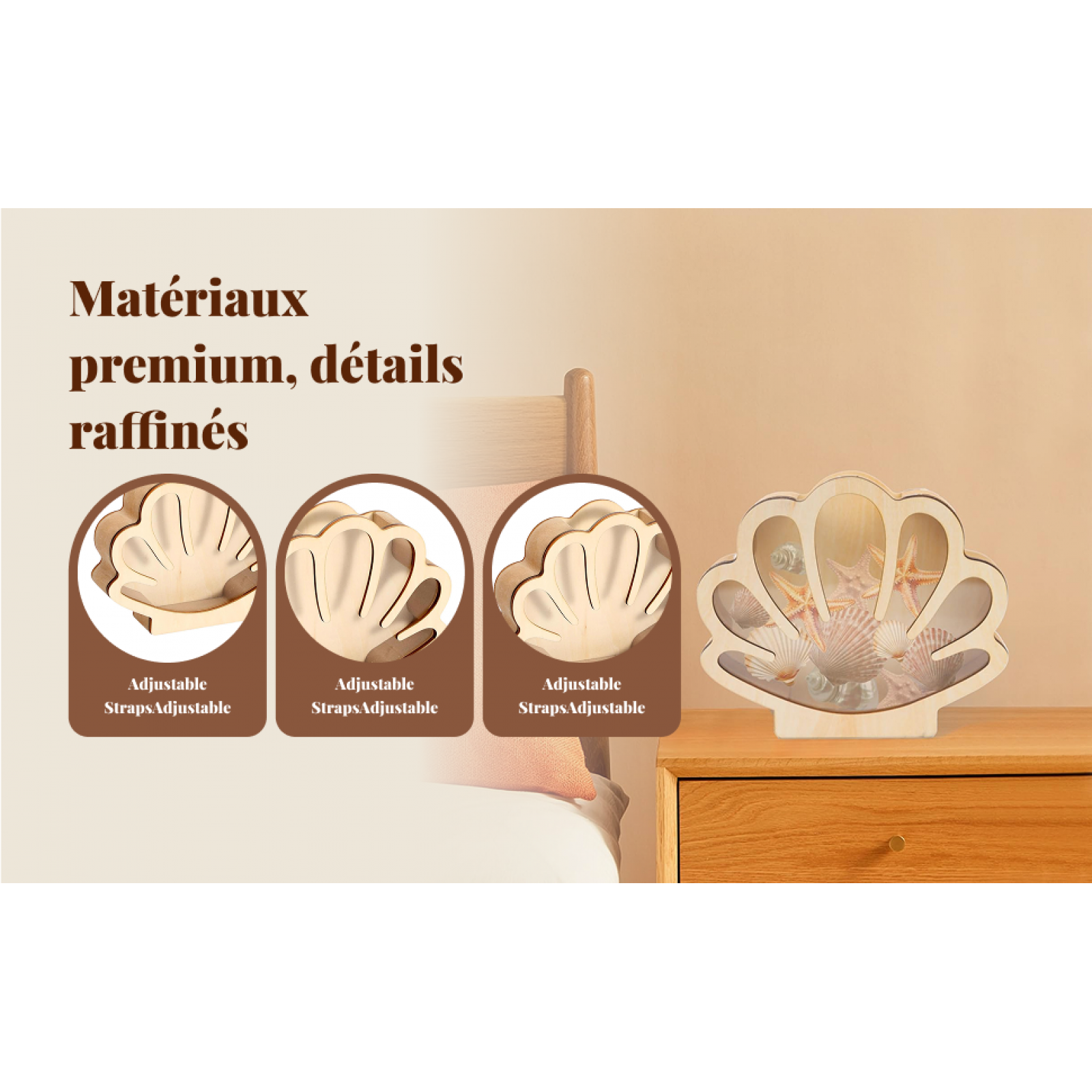Wooden Shell Display Box Colle - Collectors Coins Jewelry & Watches Of Smithtown recension och pris