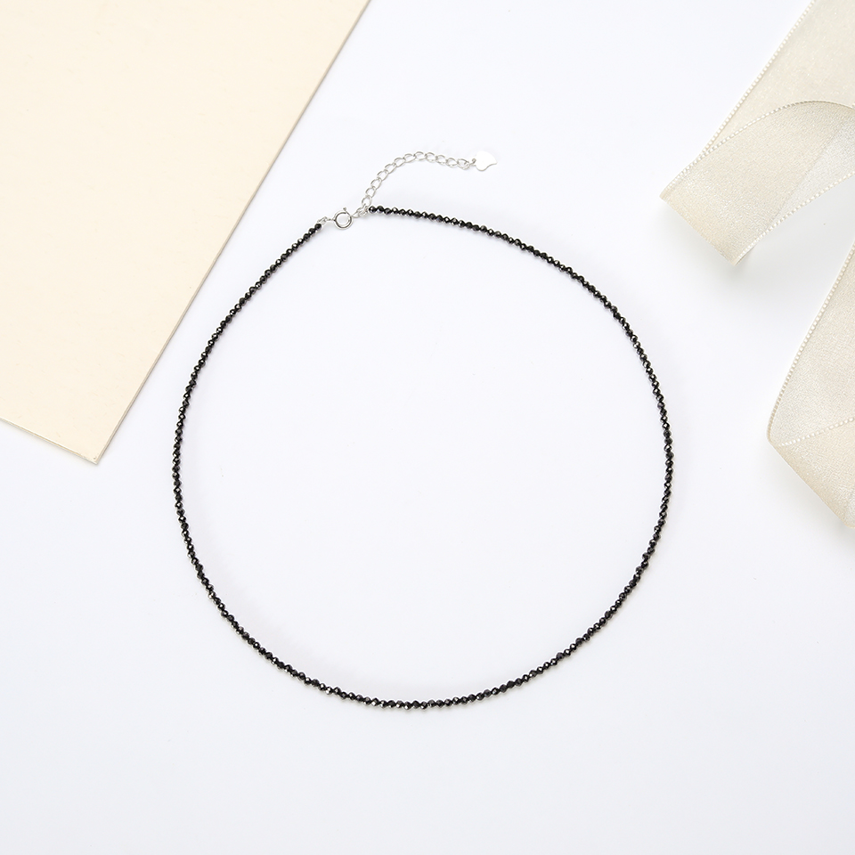 2mm Small Glass Crystal Neckla - Crystal Choker Necklace recension och pris