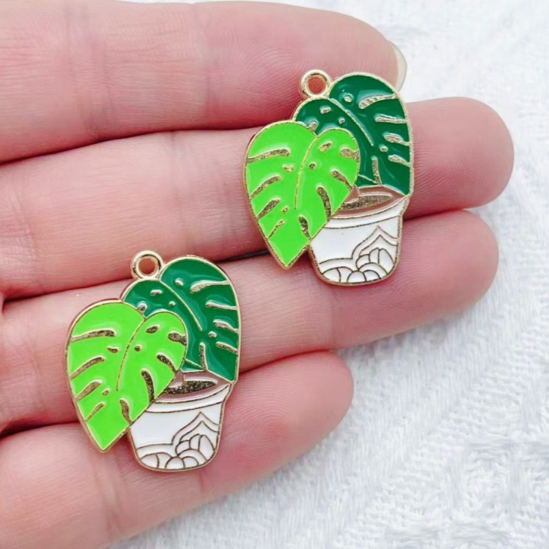 10pcs Cactus Plant Oil Drop Al - Jewelry & Watches Vitopoulos Reviews recension och pris