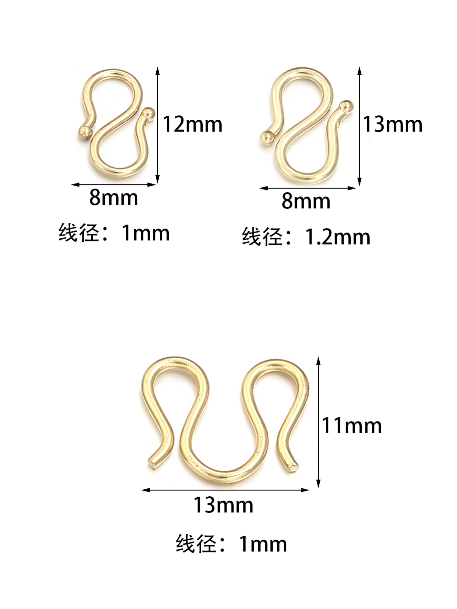 20Pcs Stainless Steel Gold Col - S&S Watches & Jewelry Ho Chi Minh recension och pris