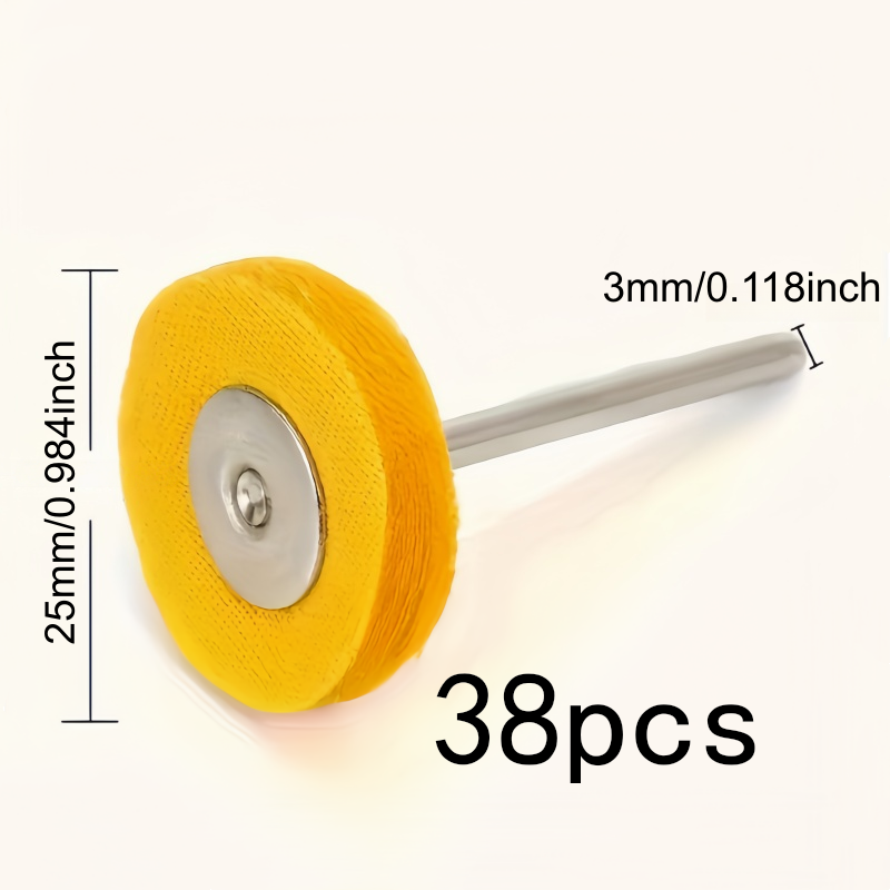 38Pcs 3mm Yellow Polishing Clo - Jewelry Watches & Accessories recension och pris
