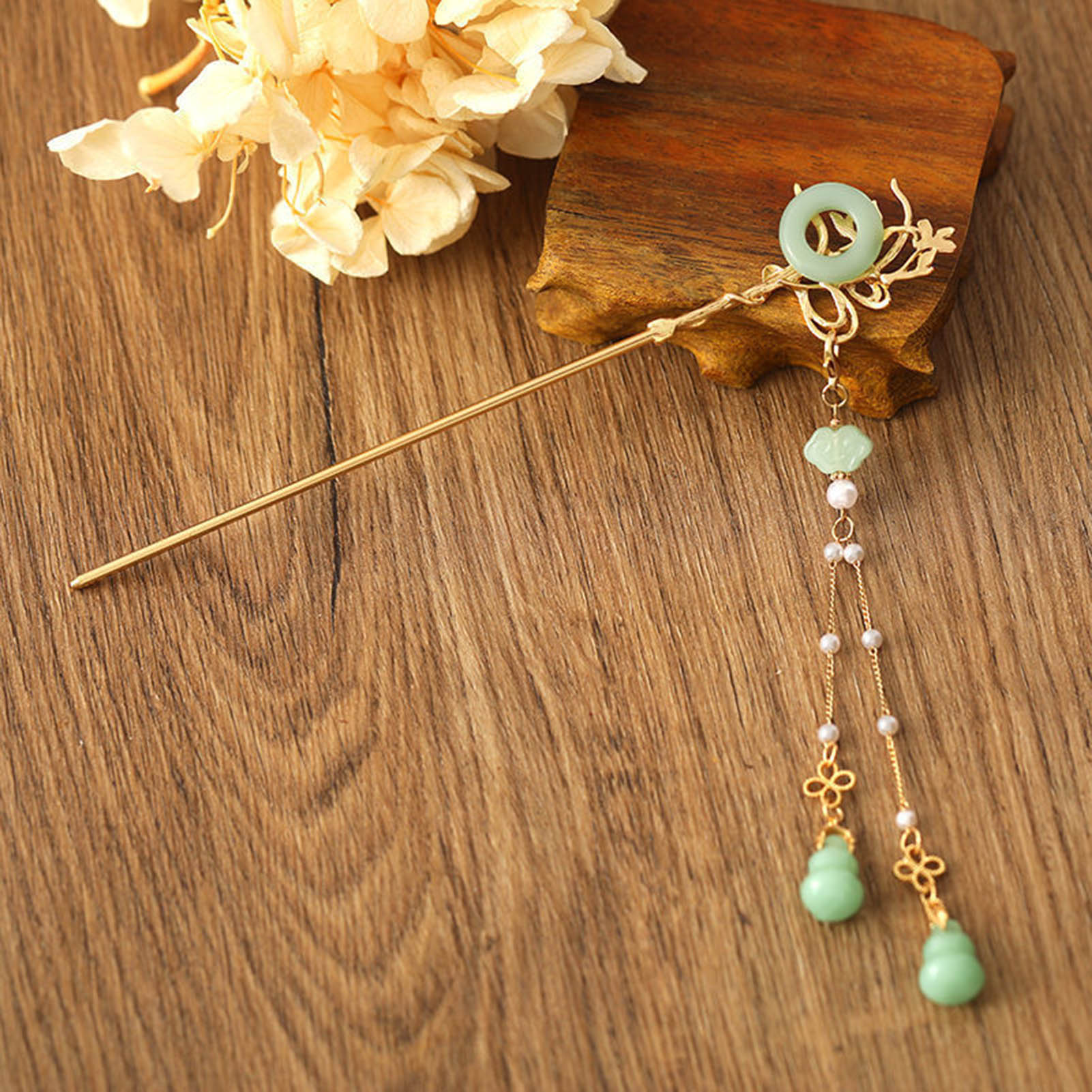 Chinese Style Glass Hairpin Fo - Shop Jewelry & Watches Near Me recension och pris