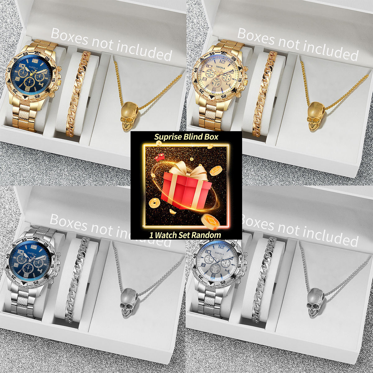 Surprise Mystery Watch Set Bli - Jewelry Watches & Accessories recension och pris
