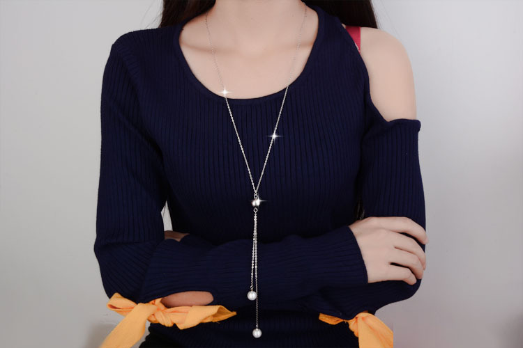 Fashion 925 Sterling Plata Cha - Crystal Choker Necklace recension och pris