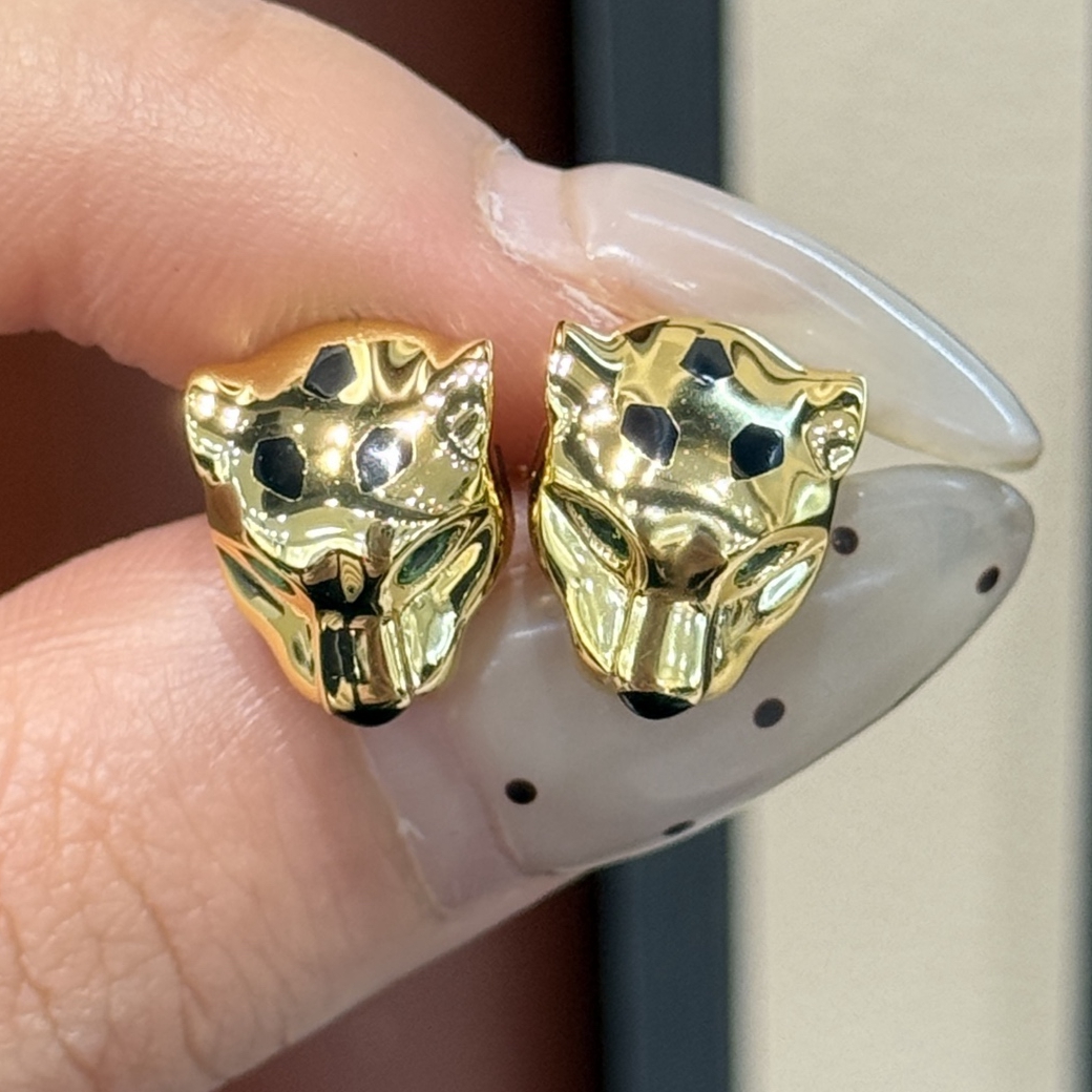 KQDANCE 925 Silver Black Ename - Diamond Stud Earrings recension och pris