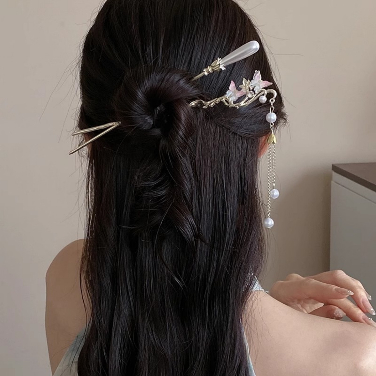 2025 New Flower Hairpin For Wo - Shop Jewelry & Watches Near Me recension och pris