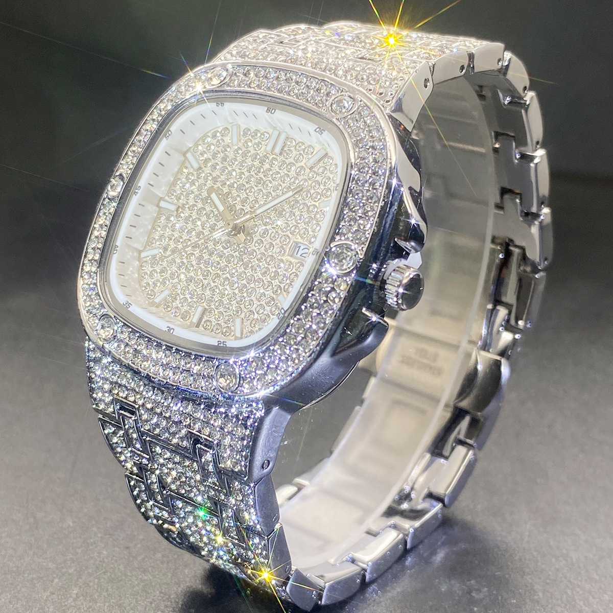 Square Wrist Watch for Men Wom - Jewelry Watches & Accessories recension och pris
