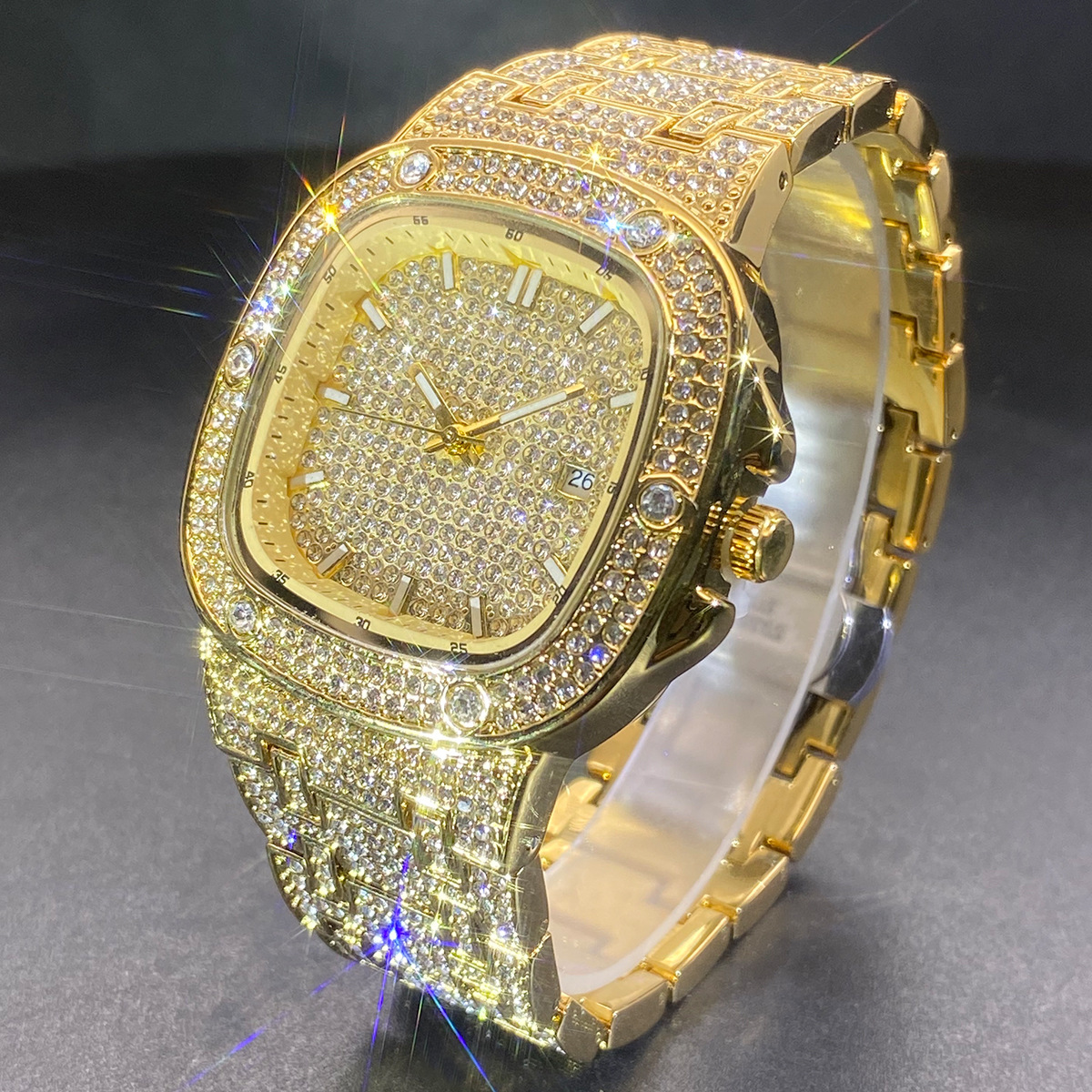 Square Wrist Watch for Men Wom - Jewelry Watches & Accessories recension och pris