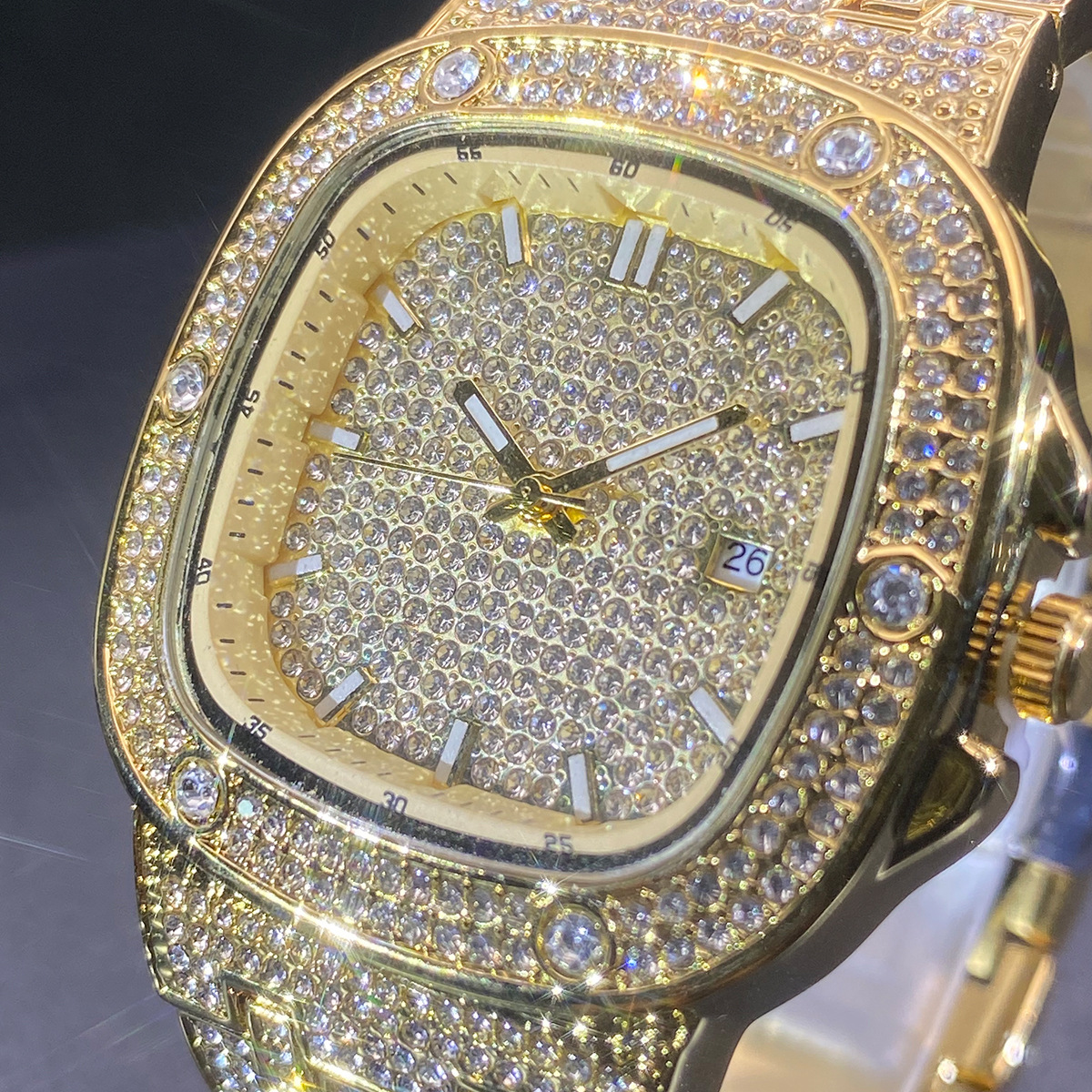Square Wrist Watch for Men Wom - Jewelry Watches & Accessories recension och pris