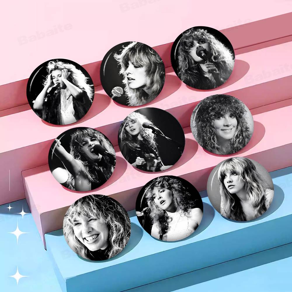 S-Stevie Nicks Singer Tinplate - Nick'S Jewelry & Watches Reviews recension och pris