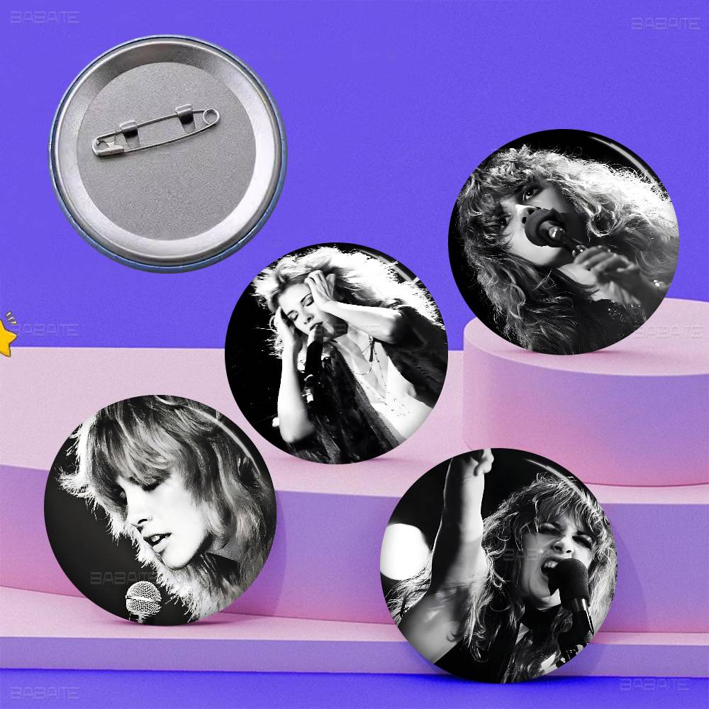 S-Stevie Nicks Singer Tinplate - Nick'S Jewelry & Watches Reviews recension och pris