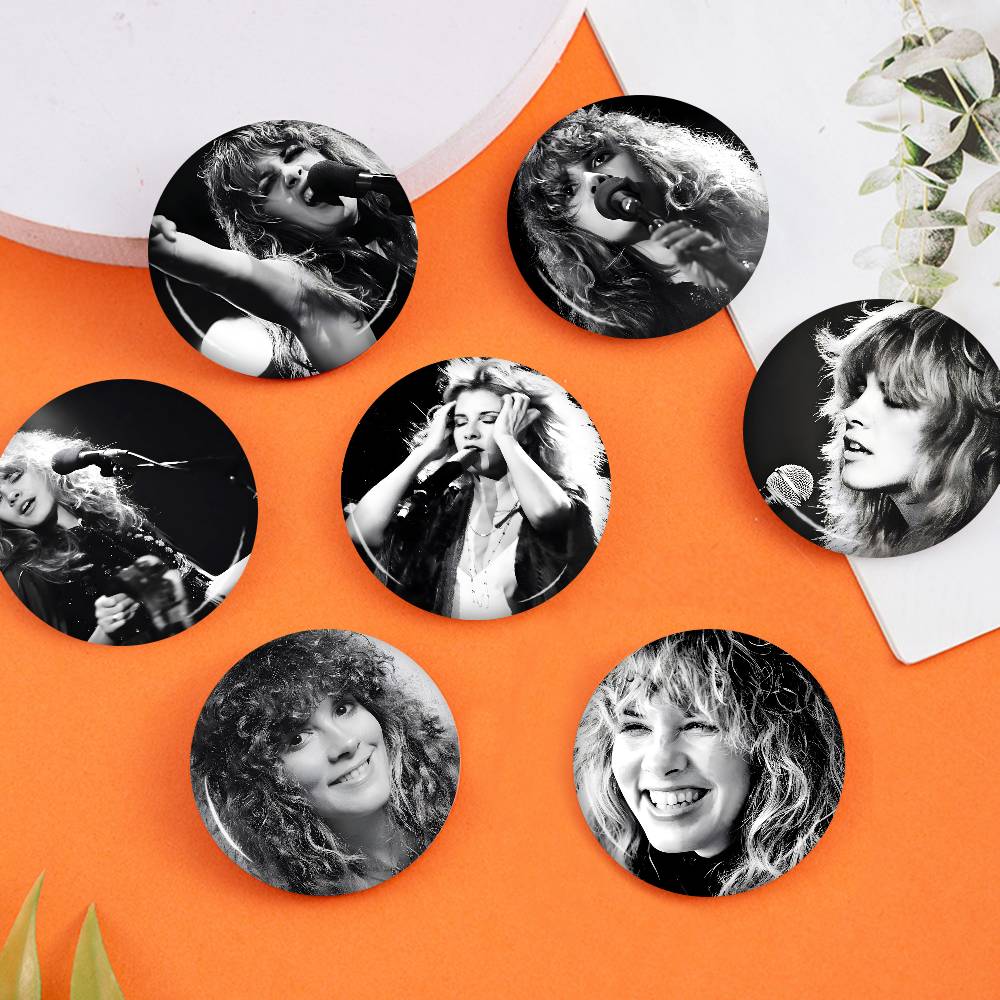 S-Stevie Nicks Singer Tinplate - Nick'S Jewelry & Watches Reviews recension och pris