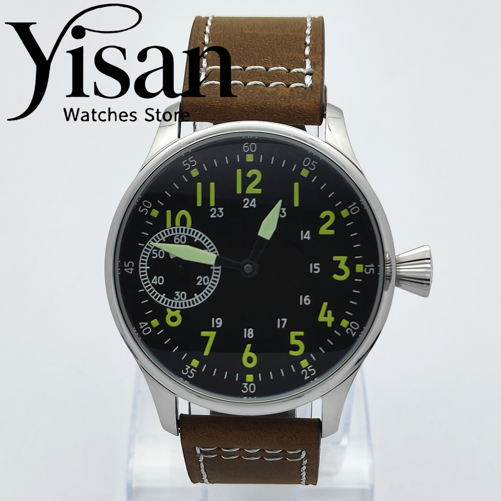Custom watch 42mmST 3600 manua - Leather Bracelet recension och pris