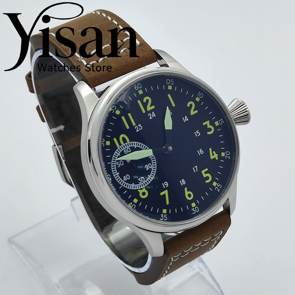 Custom watch 42mmST 3600 manua - Leather Bracelet recension och pris