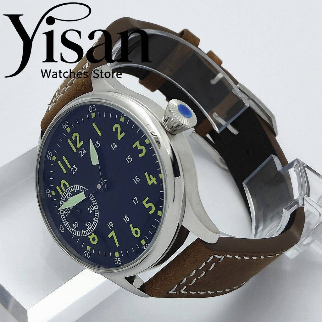 Custom watch 42mmST 3600 manua - Leather Bracelet recension och pris