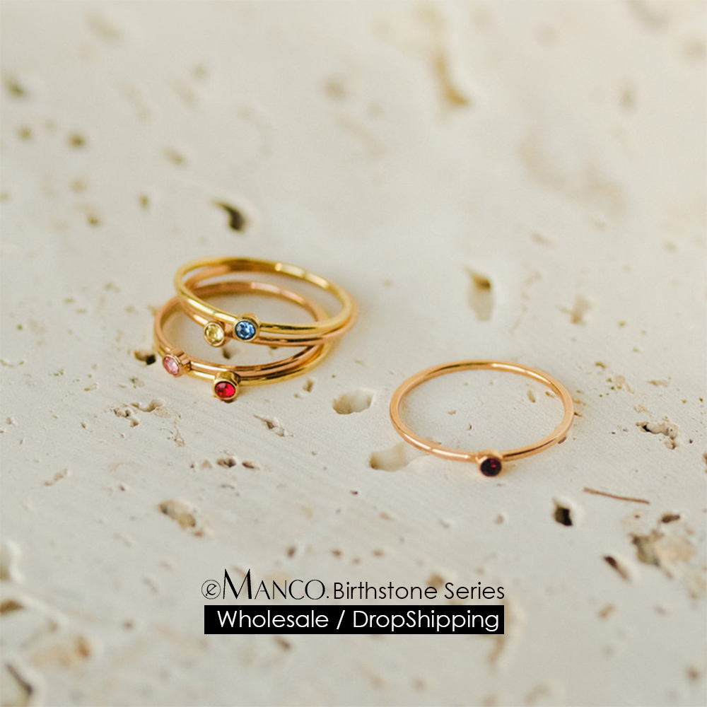 EManco 12 Color Birthstone Rin - Birthstone Ring Set recension och pris